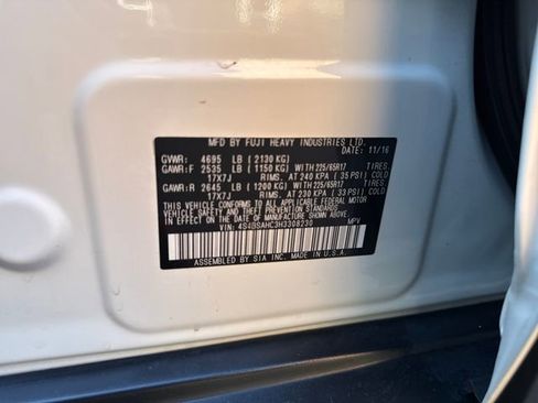 Used 2017 Subaru Outback 2.5i Premium AWD/4WD image 30