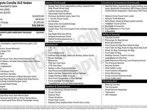 Used 2022 Toyota Corolla XLE image 36