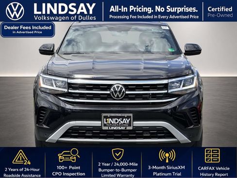 Used 2022 Volkswagen Atlas Cross Sport SE AWD/4WD image 3
