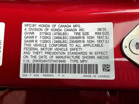 New 2026 Honda CR-V EX-L image 28