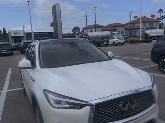 Used 2021 INFINITI QX50 Luxe video 1
