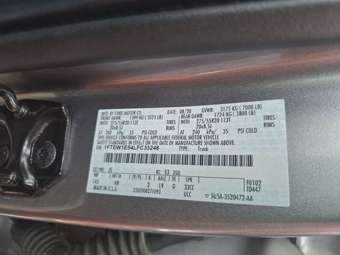 Used 2020 Ford F150 Lariat image 19