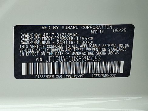 Certified 2025 Subaru Impreza 2.0i Sport image 27