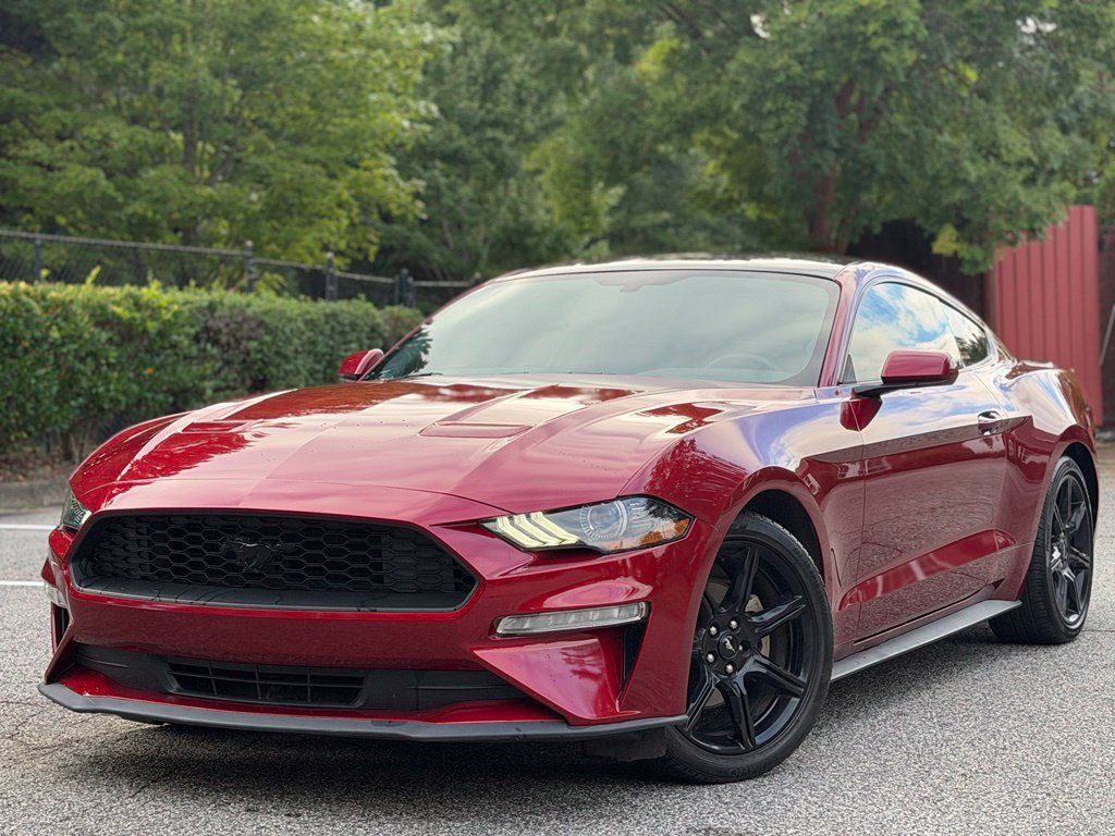 Used 2019 Ford Mustang Coupe w/ Black Accent Package RWD image 1
