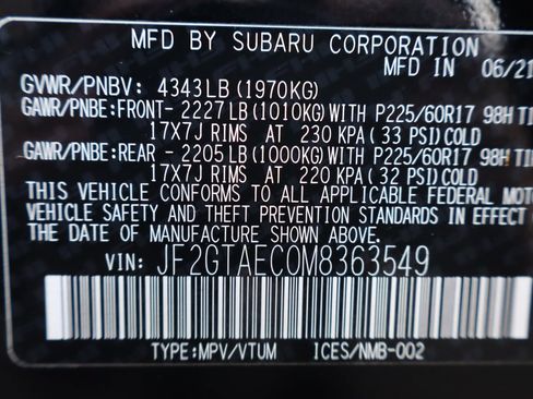 Used 2021 Subaru Crosstrek 2.0i Premium w/ Moonroof Package AWD/4WD image 47
