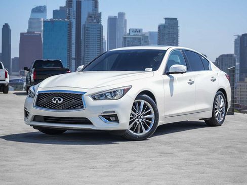 Used 2024 INFINITI Q50 Luxe w/ Cargo Package RWD image 1