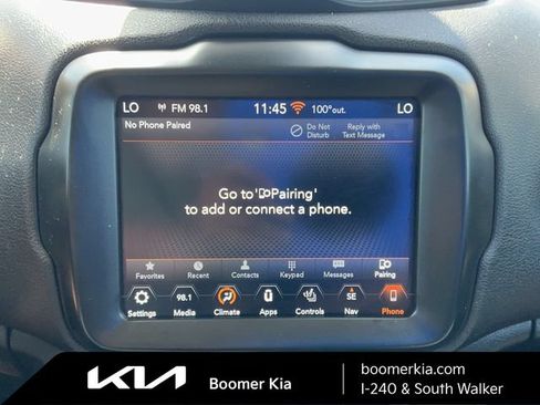 Used 2018 Jeep Renegade Limited w/ UConnect 8.4 Nav Group FWD image 22