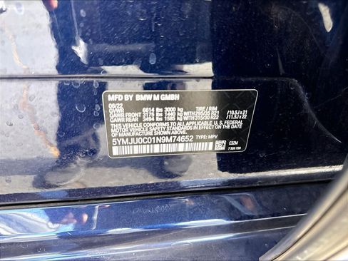 Used 2022 BMW X5 M w/ Competition Package 2 AWD/4WD image 19