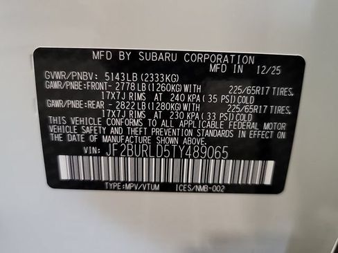 New 2026 Subaru Outback Wilderness AWD/4WD image 35