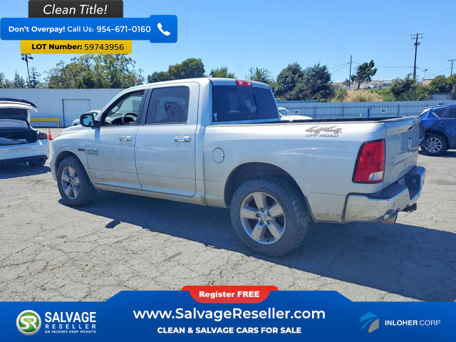 Used 2017 RAM 1500 Big Horn AWD/4WD image 3