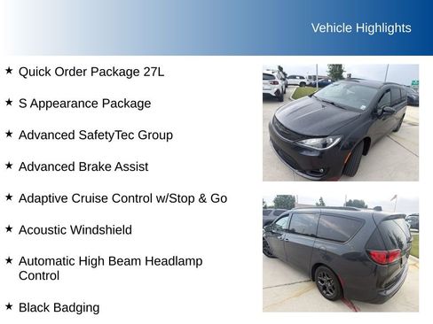 Used 2020 Chrysler Pacifica Touring-L w/ Advanced Safetytec Group FWD image 5