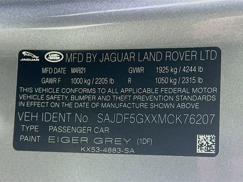 Used 2021 Jaguar F-TYPE First Edition image 28