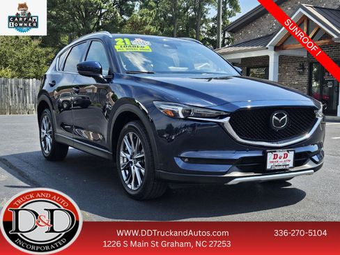 Used 2021 MAZDA CX-5 Signature AWD/4WD image 1