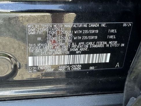 Used 2024 Toyota RAV4 Adventure AWD/4WD image 26