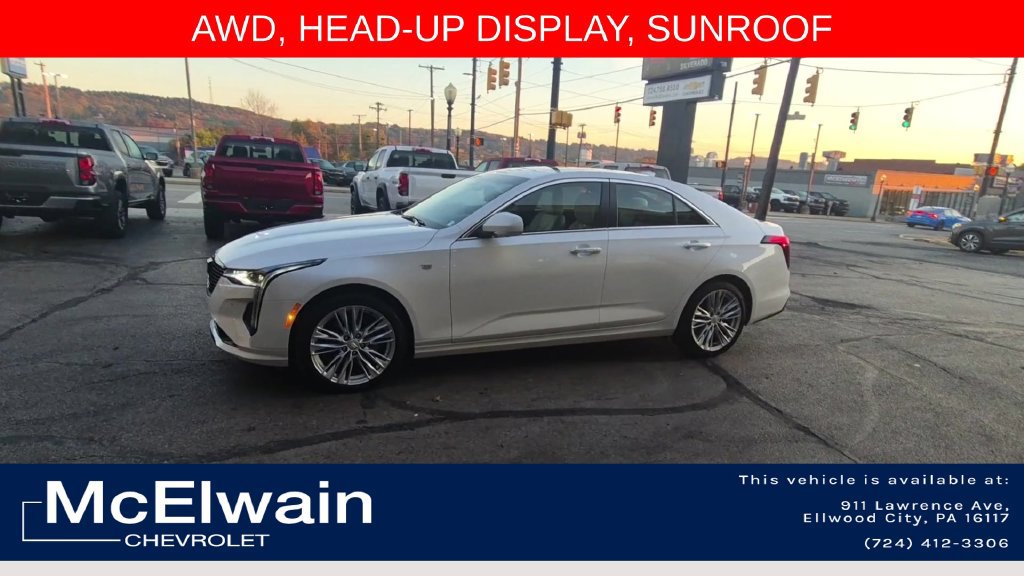 Used 2024 Cadillac CT4 Premium Luxury w/ Technology Package AWD/4WD image 6