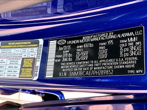 Certified 2023 Hyundai Tucson SEL AWD/4WD image 17
