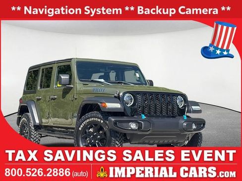 Used 2023 Jeep Wrangler Unlimited w/ 8.4" Radio Group AWD/4WD image 1