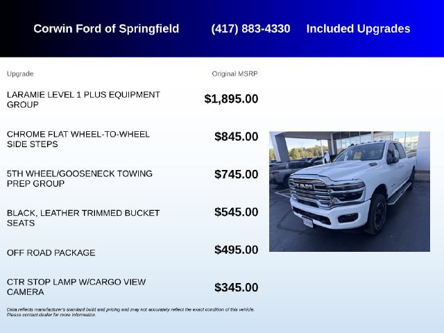 Used 2026 RAM 2500 Laramie AWD/4WD image 5