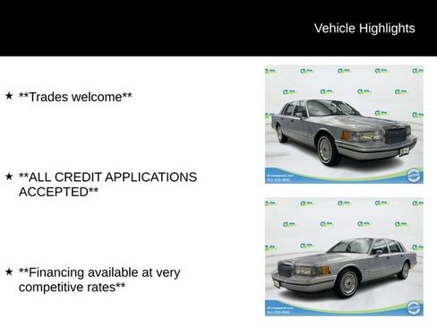 Used 1994 Lincoln Town Car Signature RWD image 12