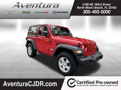 Certified 2019 Jeep Wrangler Sport