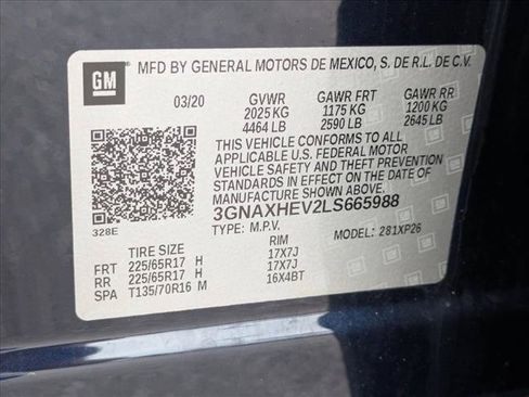 Used 2020 Chevrolet Equinox LS w/ LS Convenience Package FWD image 24