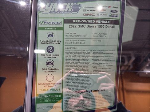 Certified 2022 GMC Sierra 1500 Denali image 49