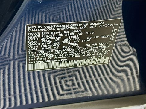 Used 2022 Volkswagen Atlas SEL image 12