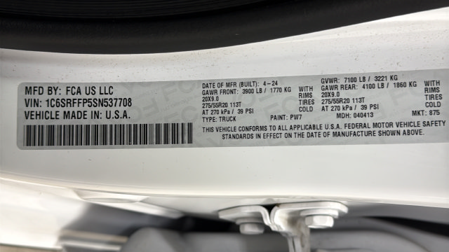 Used 2025 RAM 1500 Big Horn AWD/4WD image 26