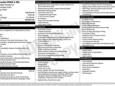 New 2024 Hyundai Ioniq 5 SEL image 6