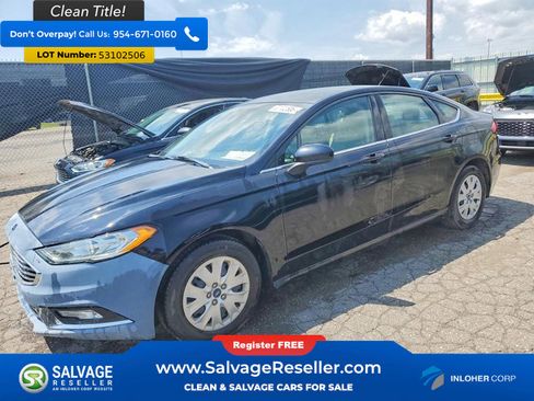 Used 2019 Ford Fusion S FWD image 1