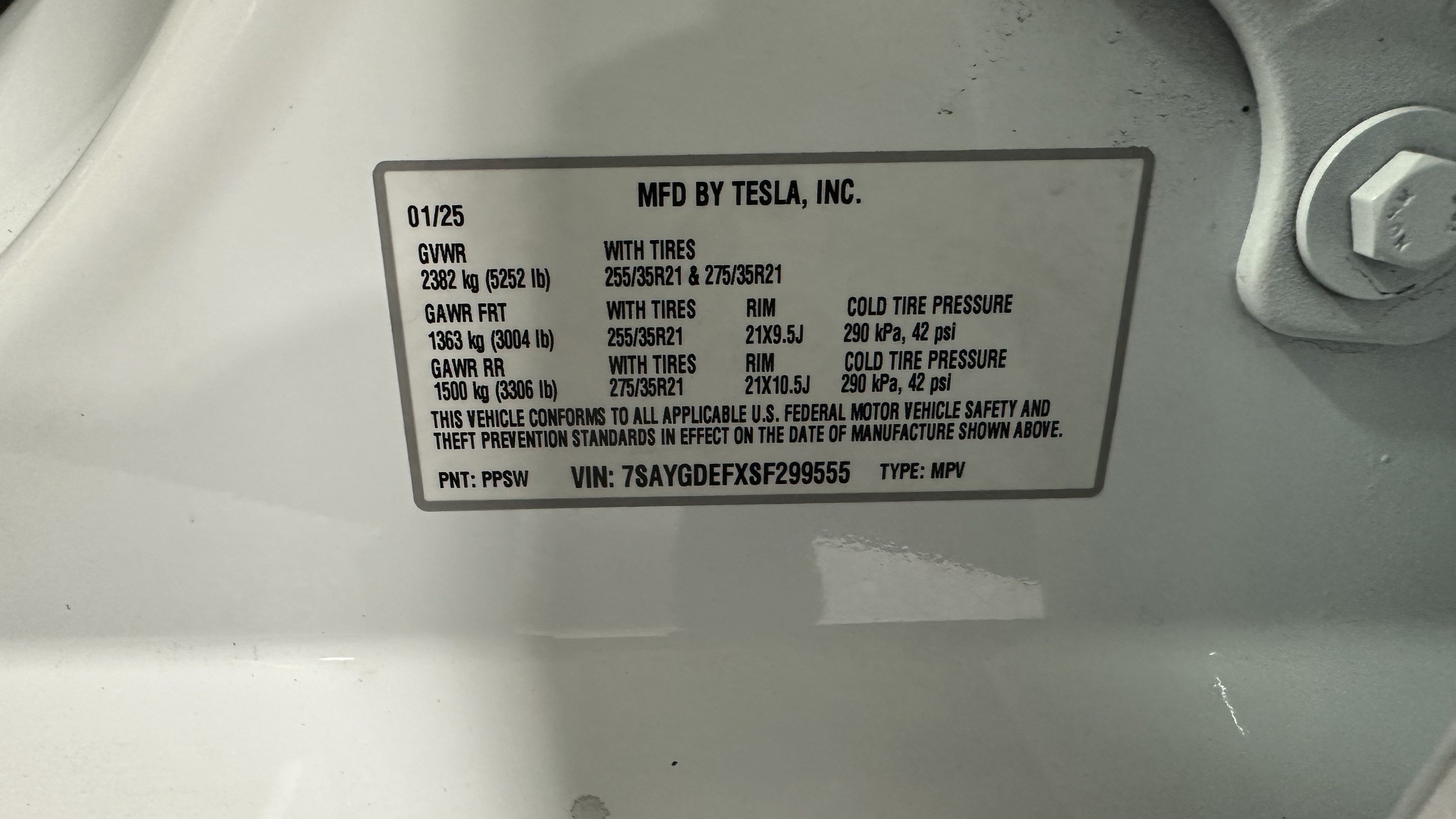 Used 2025 Tesla Model Y Performance AWD/4WD image 34