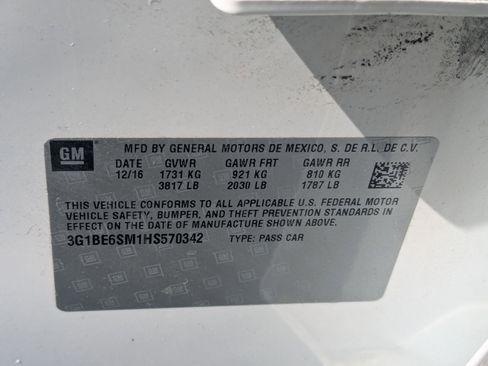 Used 2017 Chevrolet Cruze LT FWD image 33