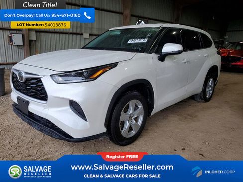 Used 2021 Toyota Highlander L FWD image 1
