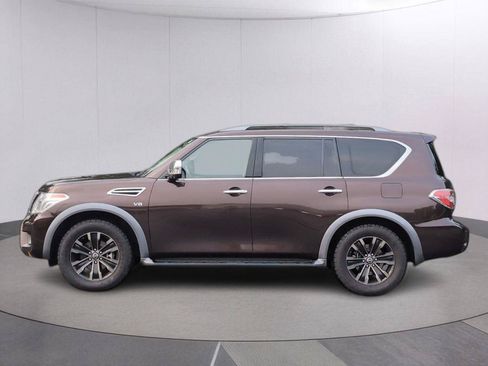 Used 2018 Nissan Armada Platinum w/ Captain Seat Package RWD image 2