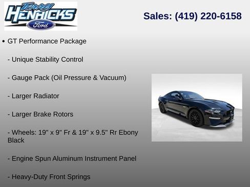 Used 2020 Ford Mustang GT w/ GT Performance Package RWD image 12