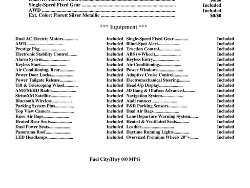 Used 2022 Audi e-tron Prestige w/ Prestige Package image 4