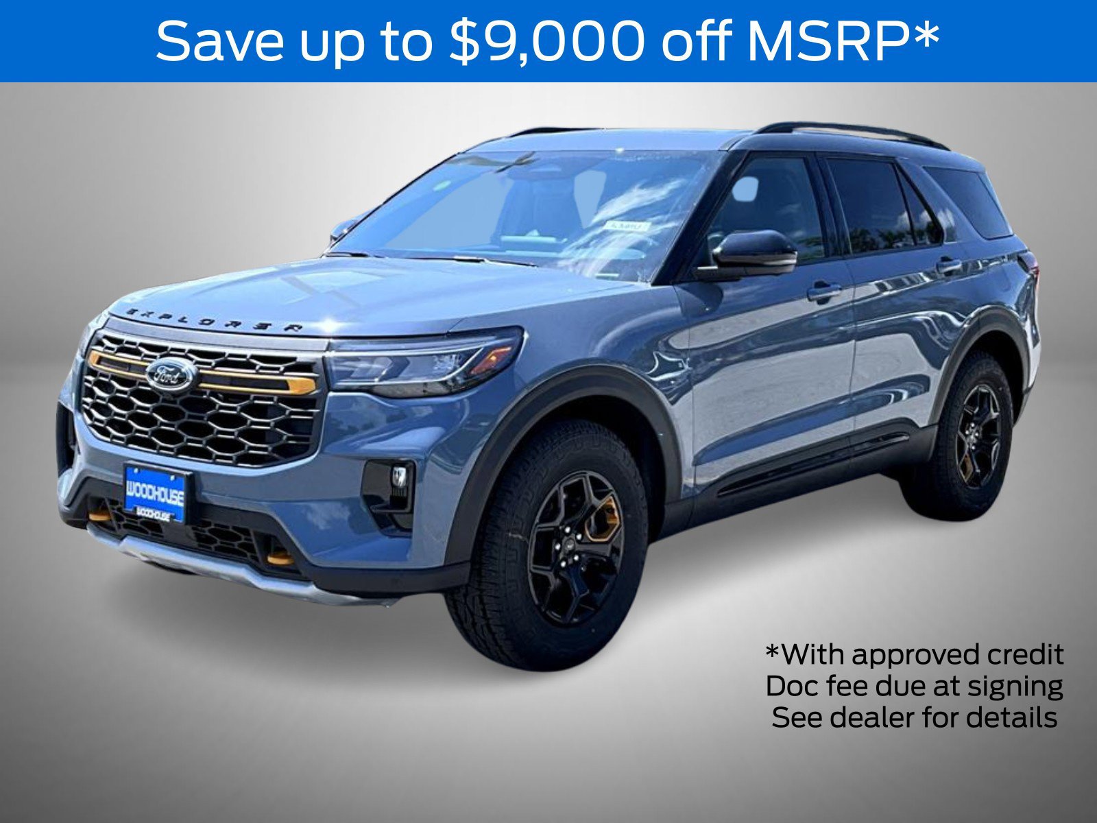 New 2026 Ford Explorer Tremor w/ Tremor Ultimate Package AWD/4WD image 1