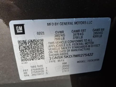 Used 2021 Chevrolet Tahoe Premier image 35