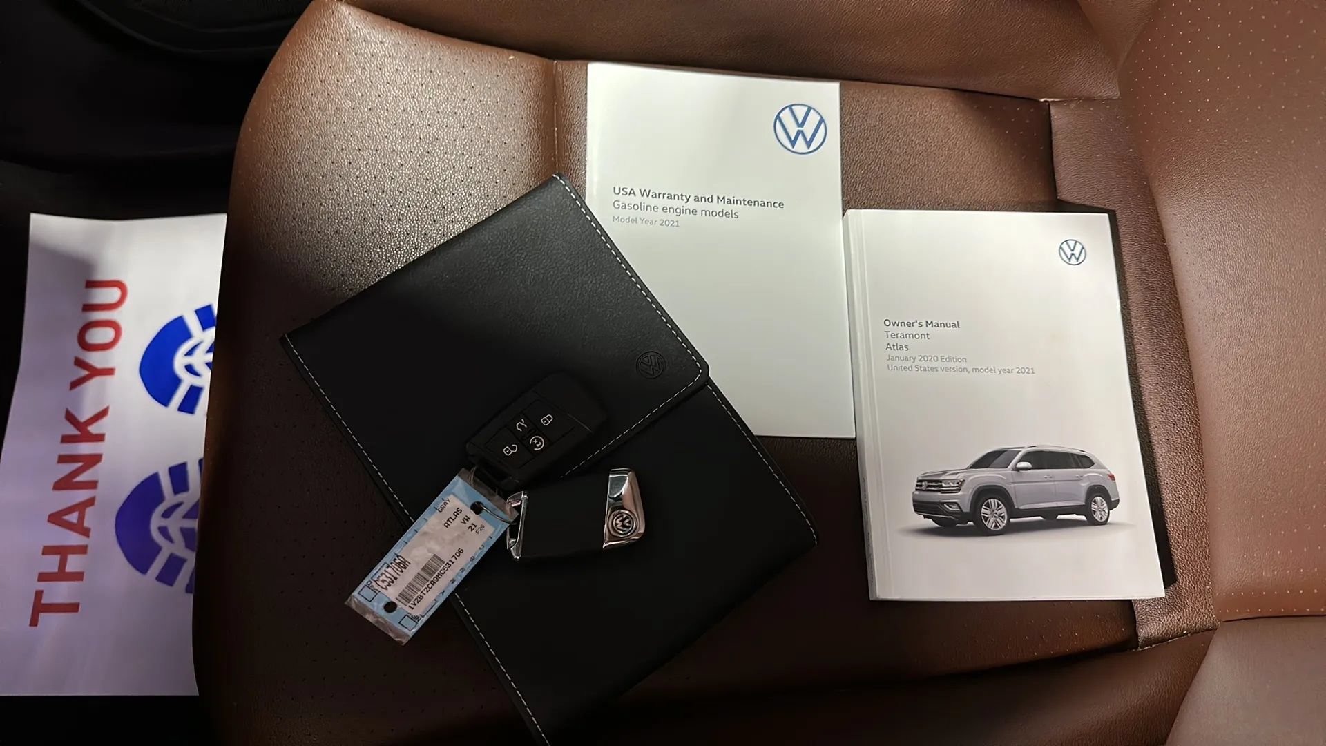 Used 2021 Volkswagen Atlas SEL AWD/4WD image 33