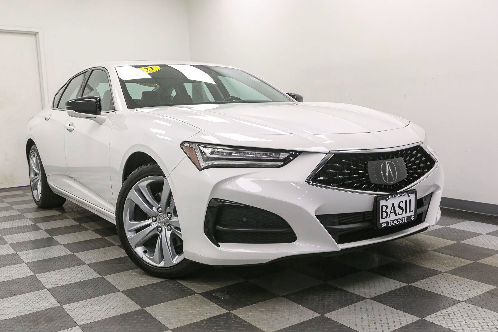 Used 2021 Acura TLX w/ Technology Package AWD/4WD image 2