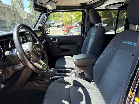 Used 2021 Jeep Wrangler Unlimited Rubicon 4xe w/ Cold Weather Group AWD/4WD image 14