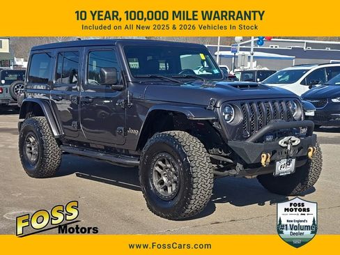 Certified 2021 Jeep Wrangler Unlimited Rubicon w/ Xtreme Recon 35" Tire Package image 1