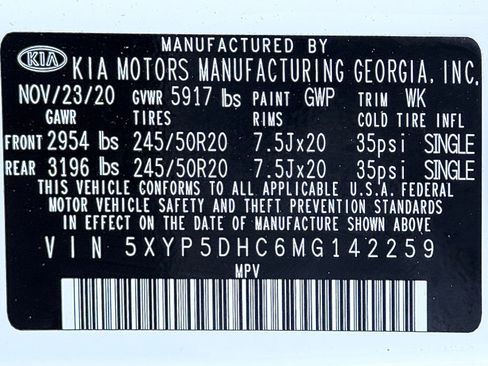Used 2021 Kia Telluride SX w/ SX Prestige Package AWD/4WD image 65