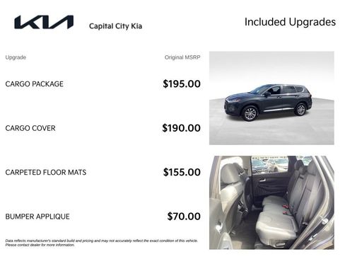 Used 2020 Hyundai Santa Fe SE w/ Cargo Package AWD/4WD image 4