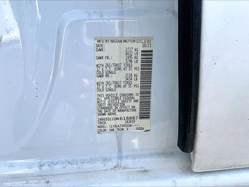 Used 2022 Nissan Frontier Pro-X RWD image 33
