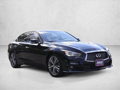 Used 2021 INFINITI Q50 Sensory w/ Cargo Package AWD/4WD image 3