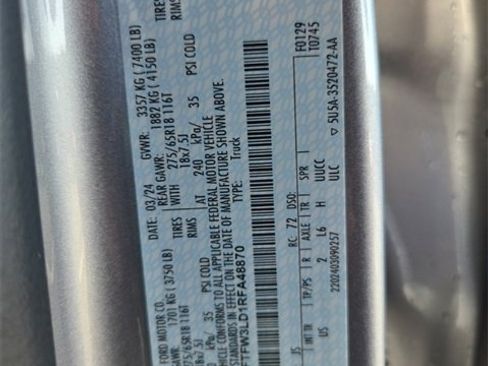 Used 2024 Ford F150 XLT w/ Mobile Office Package image 29