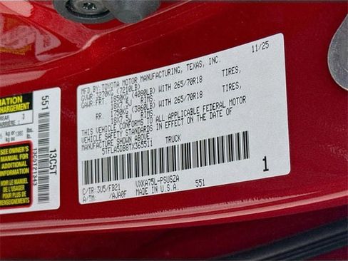 New 2026 Toyota Tundra SR5 image 30