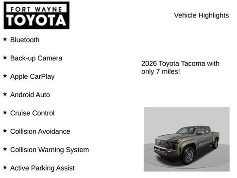 New 2026 Toyota Tacoma Limited AWD/4WD image 7