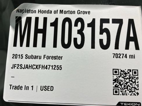Used 2015 Subaru Forester 2.5i Limited w/ Popular Package #1 AWD/4WD image 33